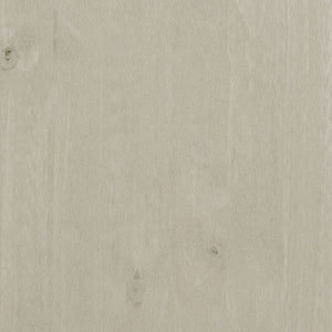 Tavolo Consolle Bianco 90x35x90 cm Legno Massello di Pino