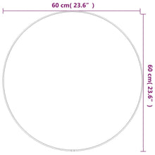 Carica l&#39;immagine nel visualizzatore di Gallery, Specchio da Parete Dorato Ø 60 cm Rotondo