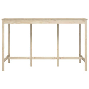 Tavolo Bar da Pranzo 180x80x110 cm in Legno Massello di Pino