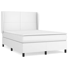 Load image into Gallery viewer, Letto alla Francese (con Materasso) Bianco 140x190 cm in Similpelle