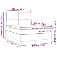 Load image into Gallery viewer, Letto alla Francese (con Materasso) Bianco 140x190 cm in Similpelle