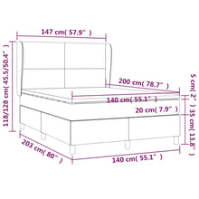 Load image into Gallery viewer, Letto alla Francese (con Materasso) Bianco 140x200 cm in Similpelle