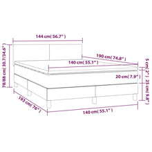 Load image into Gallery viewer, Letto alla Francese (con Materasso) Bianco 140x190 cm in Similpelle