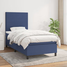 Load image into Gallery viewer, Letto Singolo Maxi (con Materasso) Blu 100x200 cm in Tessuto