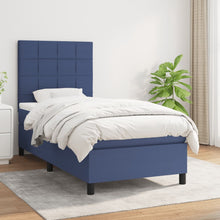 Load image into Gallery viewer, Letto Singolo Maxi (con Materasso) Blu 100x200 cm in Tessuto