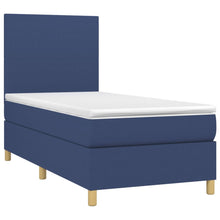 Load image into Gallery viewer, Letto Singolo Maxi (con Materasso) Blu 100x200 cm in Tessuto