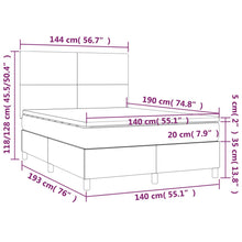 Load image into Gallery viewer, Letto alla Francese (con Materasso) Bianco 140x190 cm in Similpelle