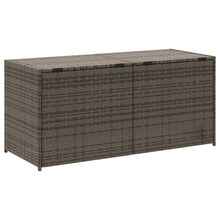 Load image into Gallery viewer, Cassapanca da Giardino Grigio 283L in Polyrattan