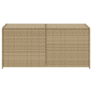 Cassapanca da Giardino Beige Misto 283L in Polyrattan