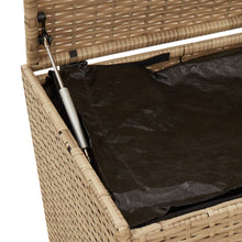 Load image into Gallery viewer, Cassapanca da Giardino Beige Misto 283L in Polyrattan