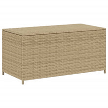 Carica l&#39;immagine nel visualizzatore di Gallery, Cassapanca da Giardino Beige Misto 190L in Polyrattan