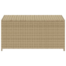 Carica l&#39;immagine nel visualizzatore di Gallery, Cassapanca da Giardino Beige Misto 190L in Polyrattan