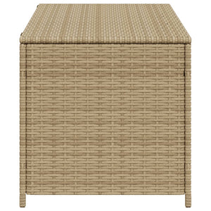 Cassapanca da Giardino Beige Misto 190L in Polyrattan