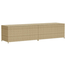 Carica l&#39;immagine nel visualizzatore di Gallery, Cassapanca da Giardino Beige Misto 469L in Polyrattan