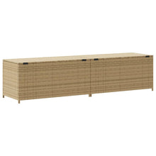 Carica l&#39;immagine nel visualizzatore di Gallery, Cassapanca da Giardino Beige Misto 469L in Polyrattan