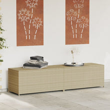 Load image into Gallery viewer, Cassapanca da Giardino Beige Misto 469L in Polyrattan