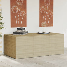 Carica l&#39;immagine nel visualizzatore di Gallery, Cassapanca da Giardino Beige Misto 984L in Polyrattan