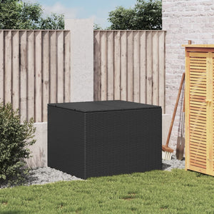 Box da Giardino Nero 291L in Polyrattan