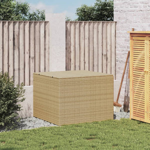 Box da Giardino Beige Misto 291L in Polyrattan