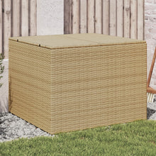 Carica l&#39;immagine nel visualizzatore di Gallery, Box da Giardino Beige Misto 291L in Polyrattan