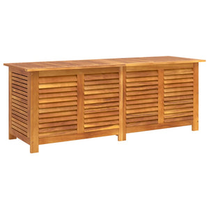 Cassapanca da Giardino con Feritoia 150x50x56cm in Massello d'Acacia