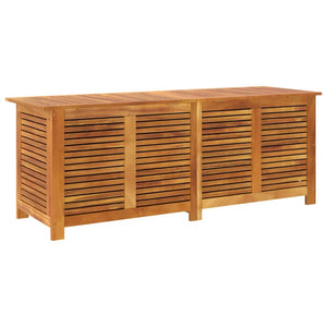 Cassapanca da Giardino con Feritoia 150x50x56cm in Massello d'Acacia