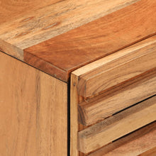 Charger l&#39;image dans la galerie, Comodini 2pz 40x34x46 cm in Legno Massello di Acacia