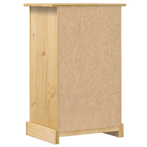 Mobiletto Cassettiera 4 cassetti 53x39x84 cm in Legno Massello di Pino