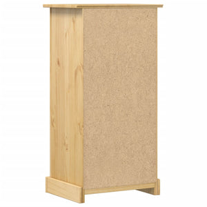 Mobiletto Cassettiera 5 Cassetti 53x39x103 cm in Legno Massello di Pino