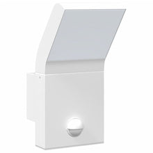 Laden Sie das Bild in den Galerie-Viewer, Applique con LED e Sensore 2 pz Bianche in Alluminio Pressofuso