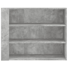 Load image into Gallery viewer, Armadietto a Muro Grigio Cemento 75x35x60 cm in Truciolato