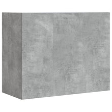 Load image into Gallery viewer, Armadietto a Muro Grigio Cemento 75x35x60 cm in Truciolato