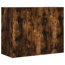 Load image into Gallery viewer, Armadietto a Muro Rovere Fumo 75x35x60 cm in Truciolato