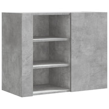 Indlæs billede til gallerivisning Armadietto a Muro Grigio Cemento 75x35x60 cm in Truciolato