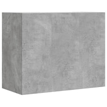 Load image into Gallery viewer, Armadietto a Muro Grigio Cemento 75x35x60 cm in Truciolato