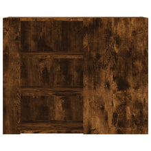 Load image into Gallery viewer, Armadietto a Muro Rovere Fumo 75x35x60 cm in Truciolato